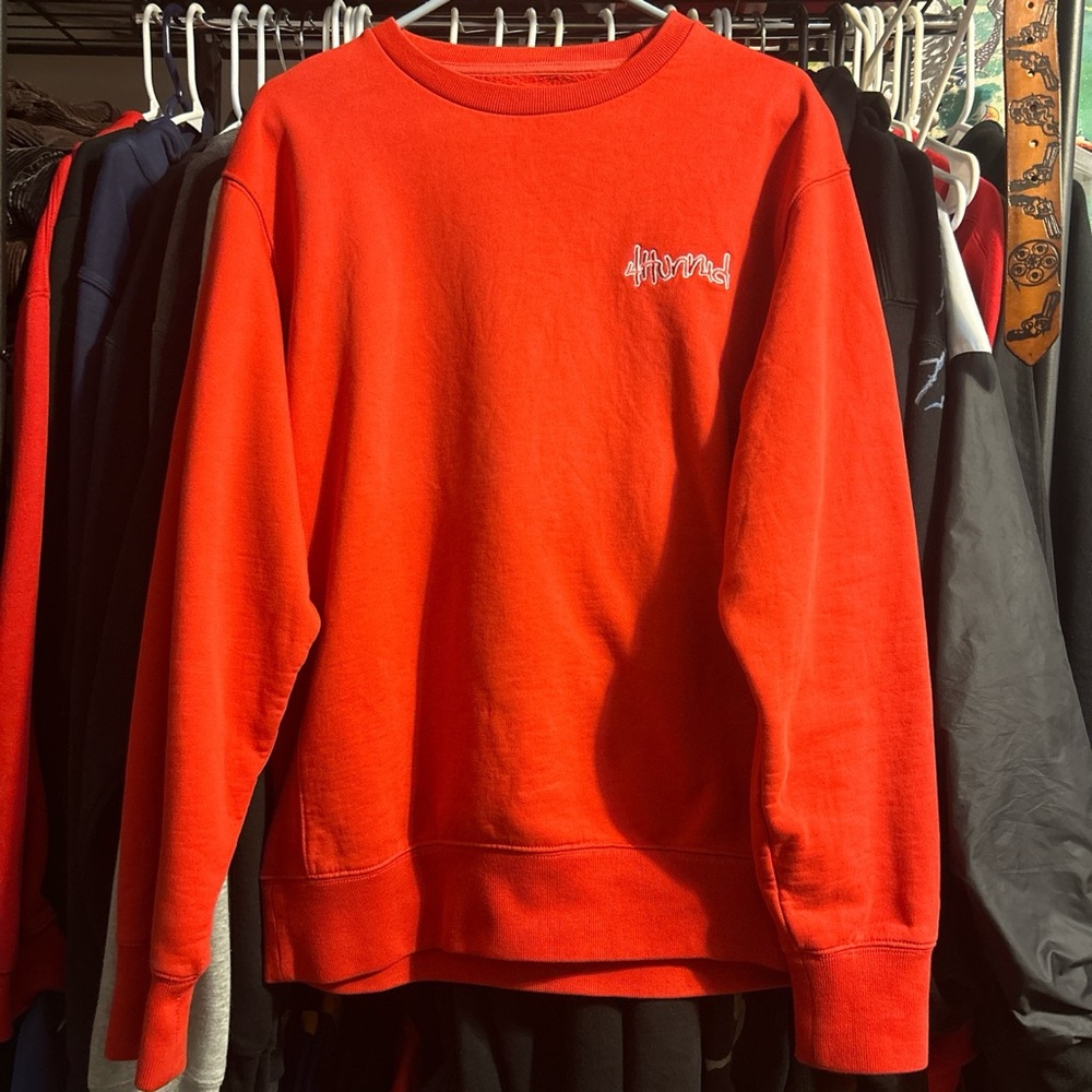 4hunnid red sweater